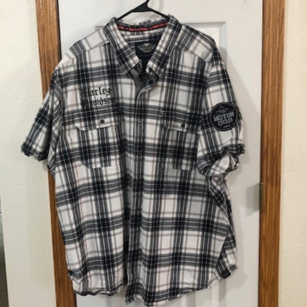 NWOT Harley Davidson Button Down - 4XL